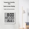High-Precision Indoor Temperature & Humidity Meter with Magnetic Mount and Large-Display