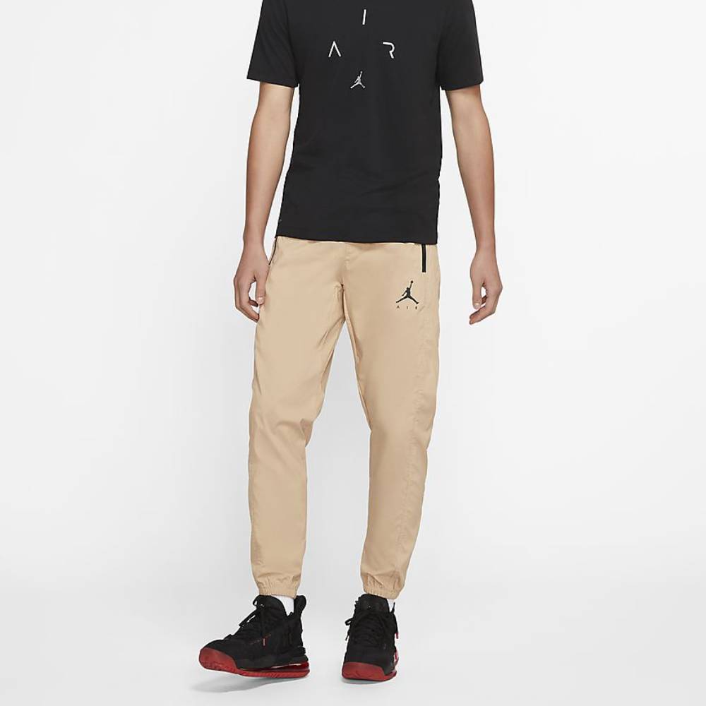 Jordan Jumpman Casual Woven Pants Men Bottoms Desert-Yellow AV1841-201
