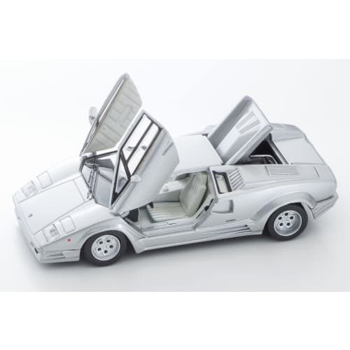 Tomytec Tomica Limited Vintage Neo LV-N Lamborghini Countach 25th Anniversary Silver Finished Product
