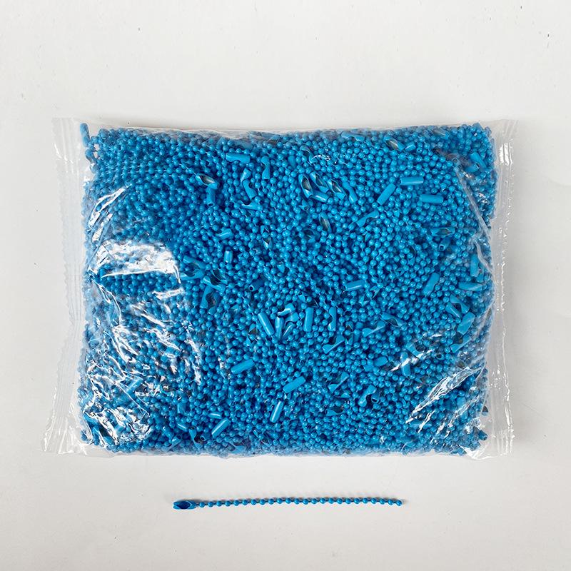 Разноцветная Бусинная Цепочка Расписной Шарик DIY Аксессуары для Украшений и Бирок 2.4*10cm (1000 pcs/bag)