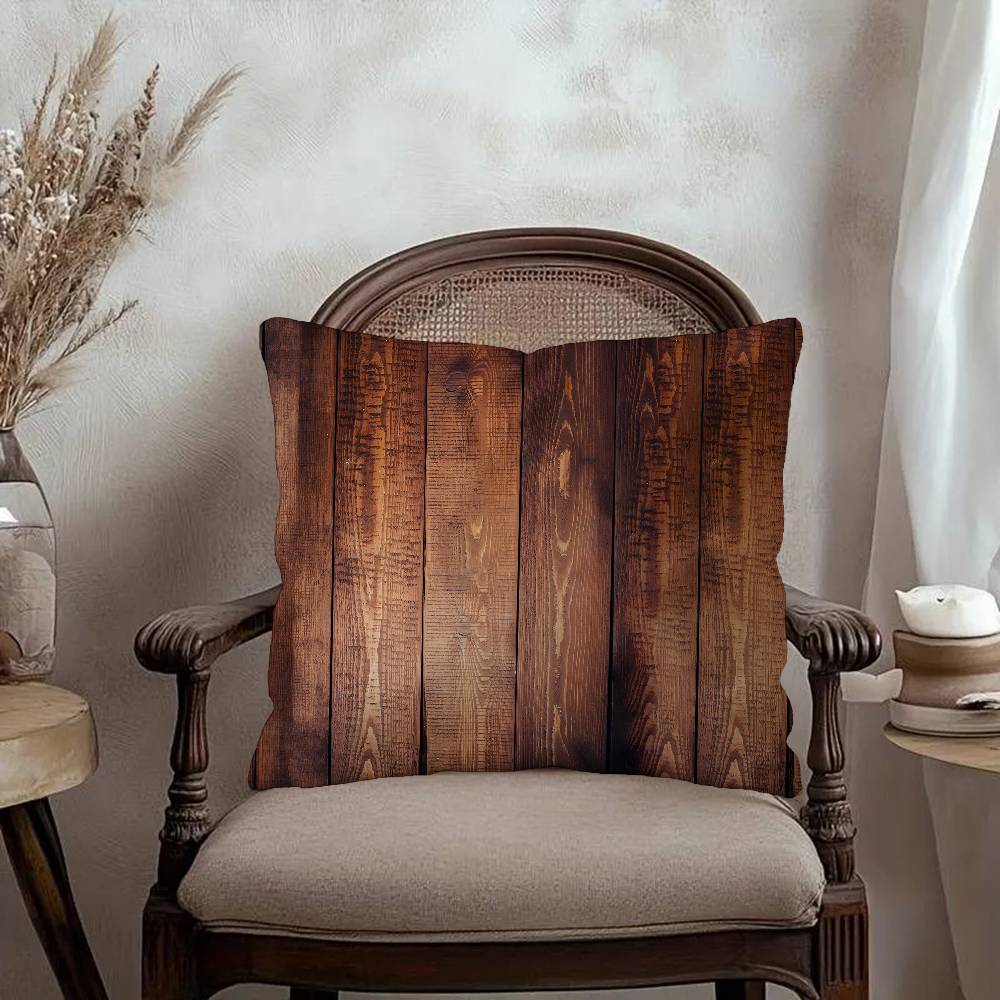 Beautiful Wood Cushion Cover Car Throw Pillow Case For Sofa Car Christmas Gift Xcm Xcm