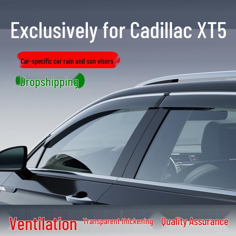 Cadillac XT5 Rain Shield: Window Modification & Rain Protection 25-26 Cadillac XT5