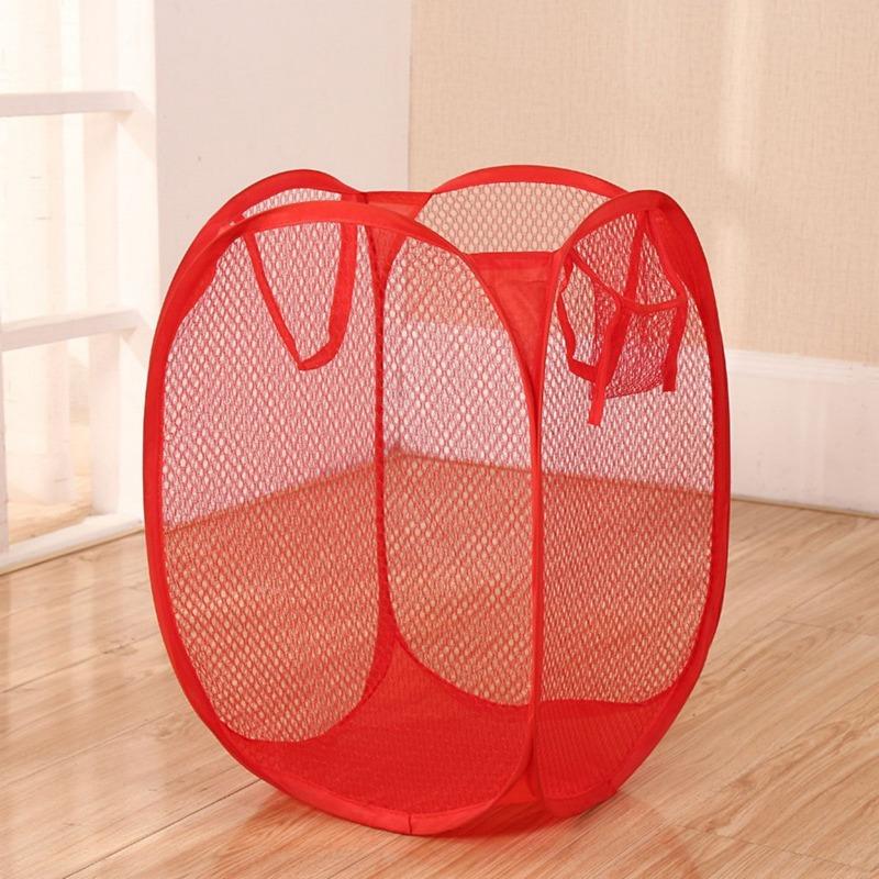 

1PC Foldable Dirty Clothes Basket Household Arrangement Basket Dirty Clothes Dirty Clothes Basket Laundry Basket красный