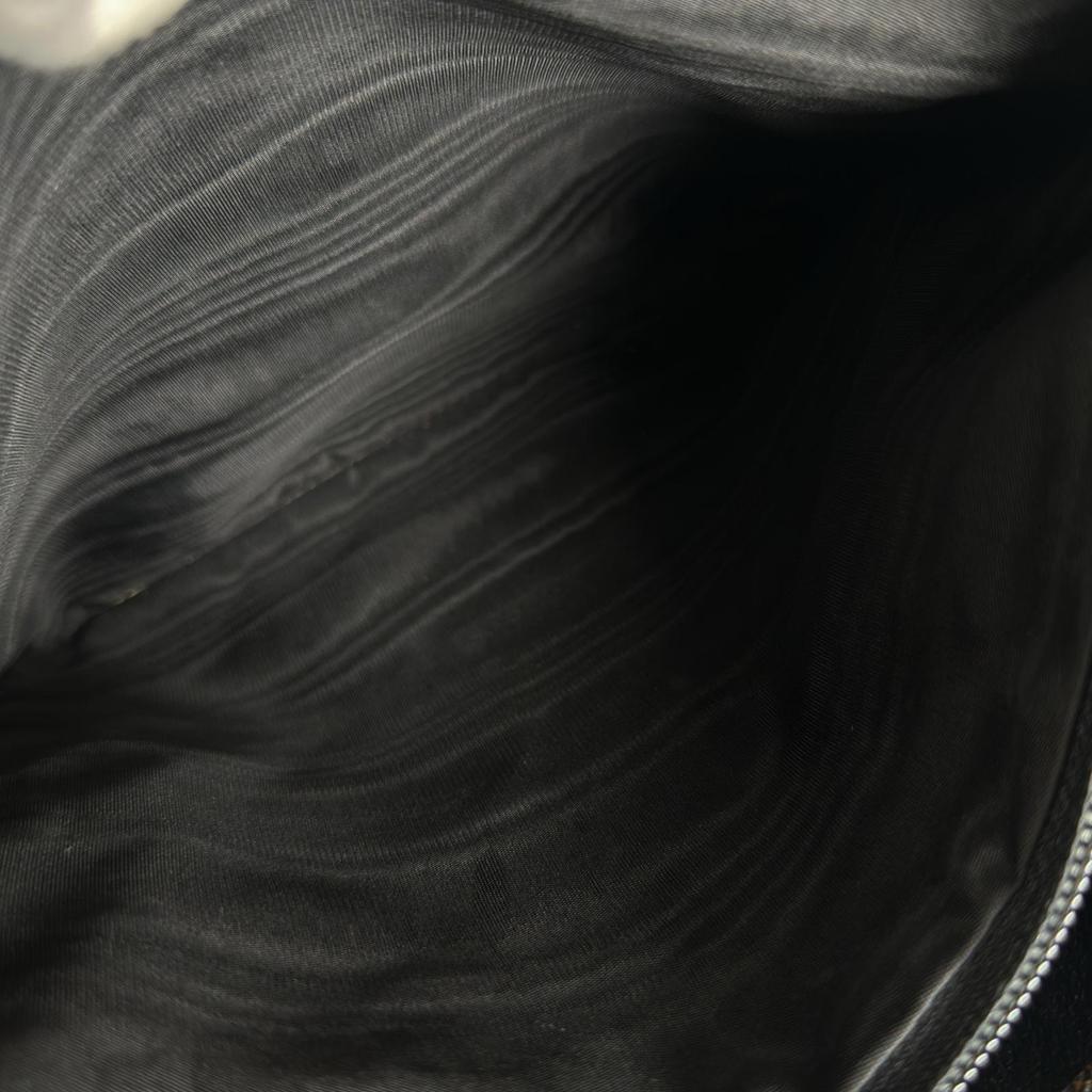 CELINE Macadam Handbag black Women used