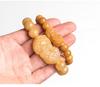 Natural Xinjiang Golden Silk Jade Pixiu Bracelet - Gobi Yellow Jade Protector