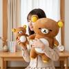 Rilakkuma Plüschbär Plüschkissen Spielzeug Kawaii Anime Kuscheltier Weich Kawaii Zimmerdeko Süßes Geburtstags-Weihnachtsgeschenk