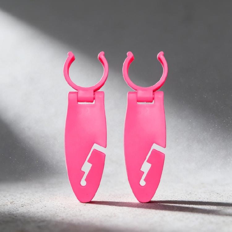 2 Stück Sichere Befestigungsklemmen Halter Paddelbrett Zubehör Einfache Montage Stand Up Paddle Board Clips Kunststoffhalter