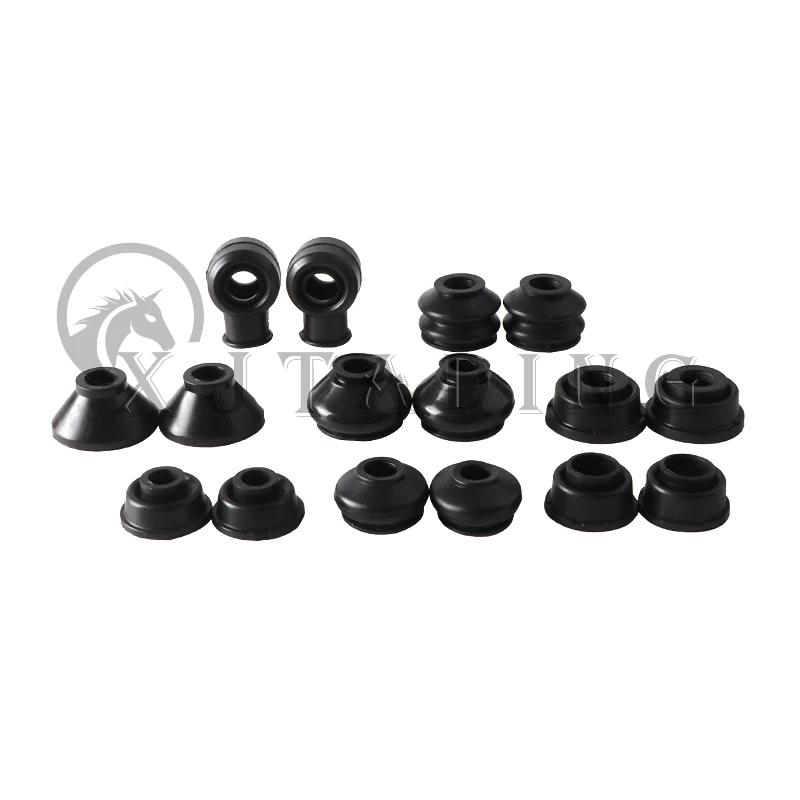 4PCS Ball Joint Dust Boot Cover Kit Rubber Track Rod End Protector for ATV UTV Go Kart Quad Bike Dirt Bike Accessories