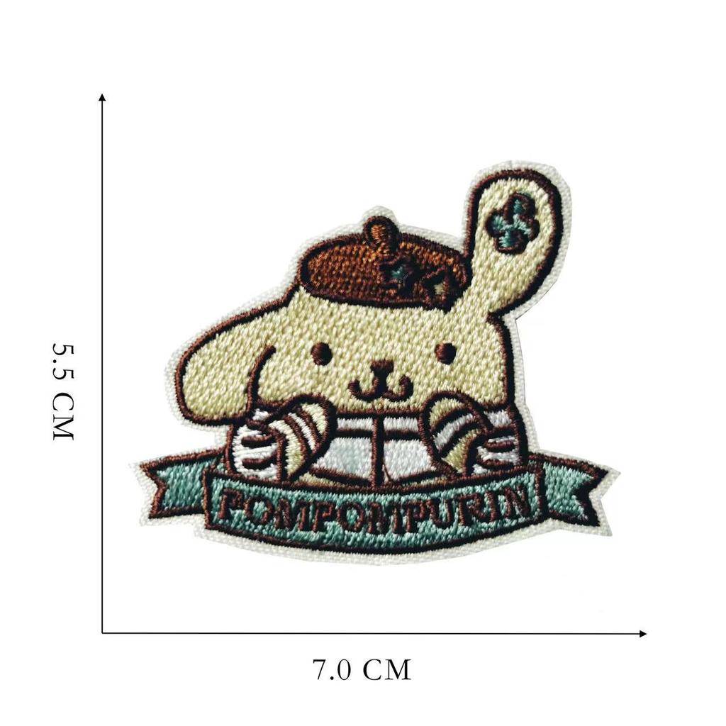 Melody Yugui Dog Creative Computer Embroidery Cloth Sticker Diy Patch Handbook Clothing Accessories