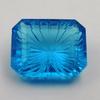 61.15 ct Emerald Fancy Cut Natural Lite Blue Quartz Loose Gemstone for Jewelry Making and Crafts