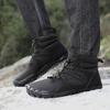 Winter Schneestiefel Damen Wanderschuhe Rutschfest Lässig Weich Bequem Hochschaftstiefel Herren Plüsch Outdoor Flach Langlebige Herrenschuhe