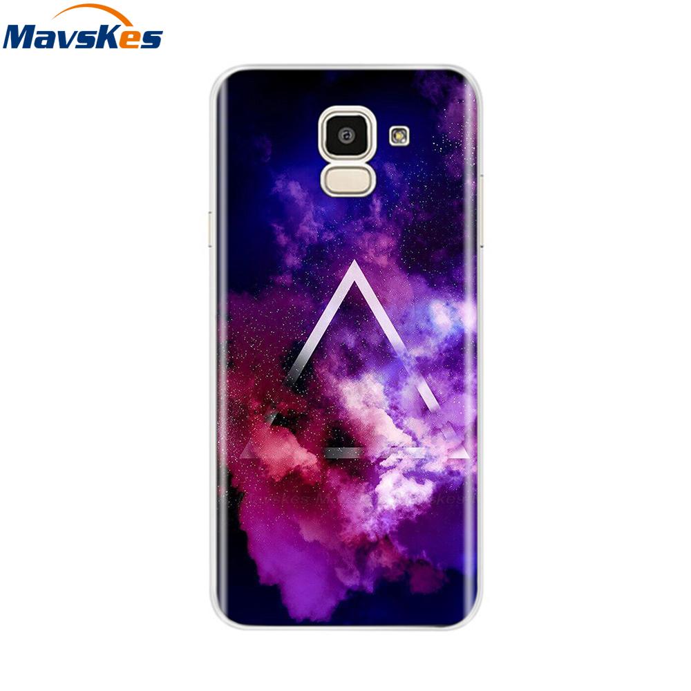 For Samsung Galaxy J6 2018 Case Soft TPU Silicone Back Cover sFor Coque Fundas Samsung J6 2018 J6 Plus 2018 Soft Phone Cases