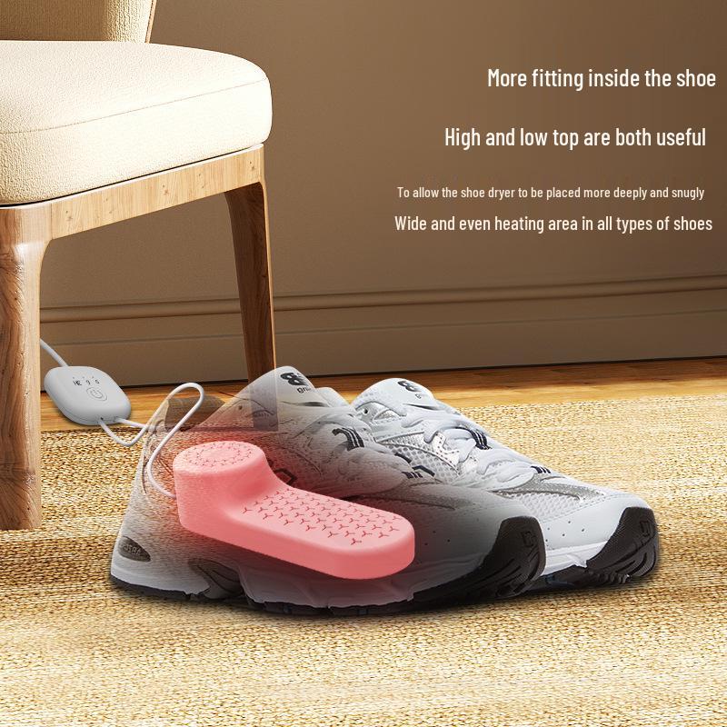 Shoe and Sock Dryer with Deodorizing and Sterilizing Features for Quick-Drying