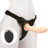 Tommie Vibrating Strap-On Dildo 14 X 3.7cm Salmon Pink - MyPlayToys - Harness Dildos