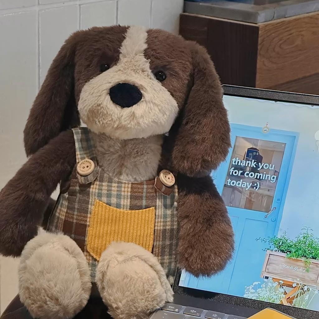 Adorable Jc Shy English Dog Plush Toy Soft And Cuddly Hound Pillow For All Ages