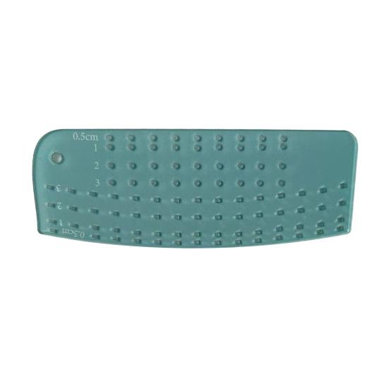 Seam Allowance Ruler Perforated Seam Gauge for Sewing Machine Hemming Quilting Ruler