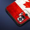 Maple Canada Flag Love Football Phone Case For Xiaomi Redmi Note 14 13 5G 10 11 12 Pro Plus 4G 14C 13C 12C 10C Black Cover
