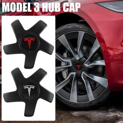1044234-B For Model 3 Model Y Center Cap 19 Wheels P/N 1044234-B 2018-2021 Replacement Wheel Hub Cap With Logo Auto Parts