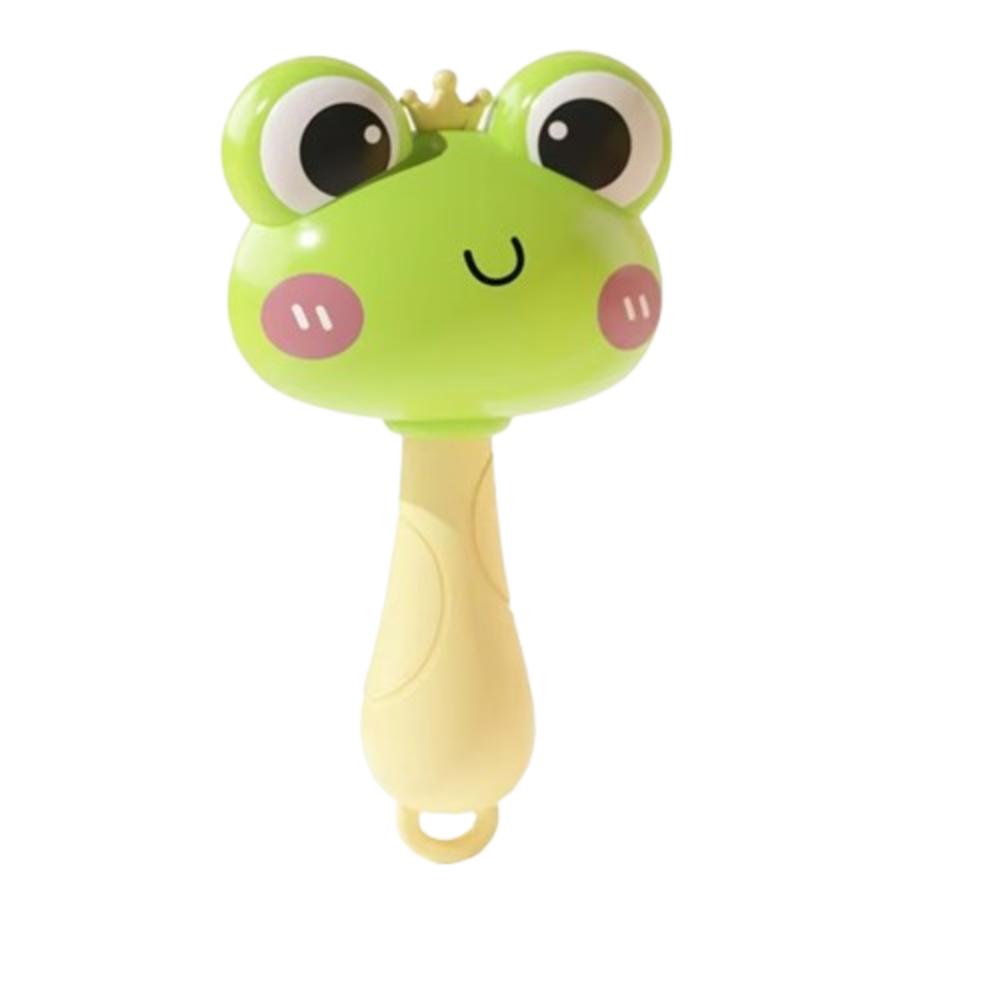 Plastic Instrument Sand Hammer Soft Duck Sand Hammer Toy Children Frog Sand Hammer Toddlers
