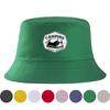 Vintage Camping Abenteuer Eimerhüte Unisex Bedruckte Sonnenkappe mit breiter Krempe Amerikanischer Streetwear Wandern Reisen Angler Unisex Hut
