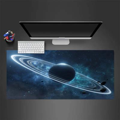 Cosmic Planet Mousepad Desk Pad Large Gaming Mouse Pad Gamer Ofice Mat Mouse Pad Light Gaming Room Desk Mat Unisex