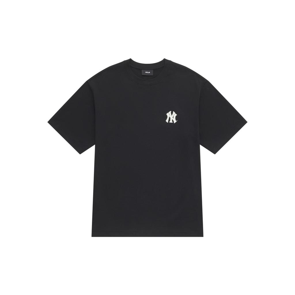 MLB MONOGRAM SS25 T Shirt Unisex Black 3ATSM0653-50BKS
