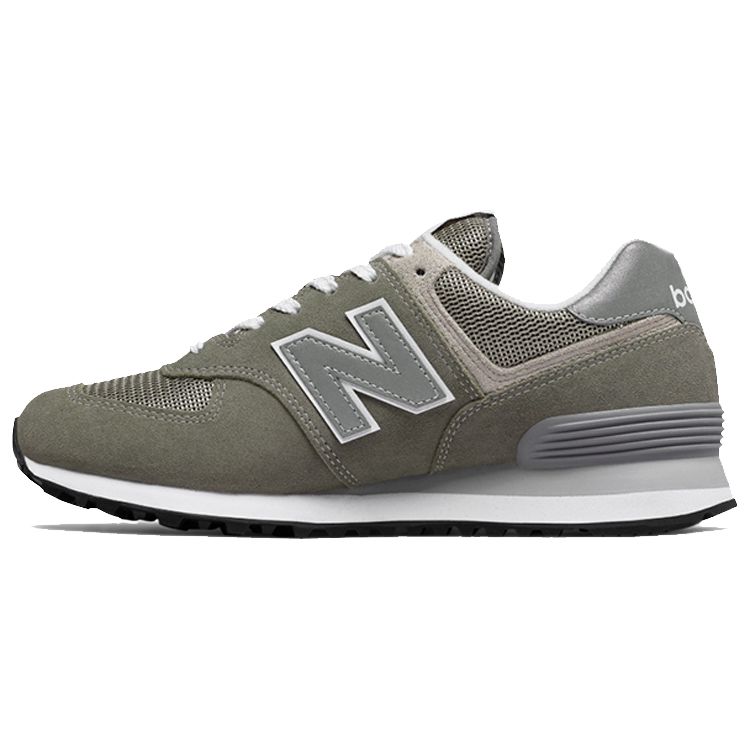 

New Balance 574 Core Серые женские кроссовки белые WL574EG