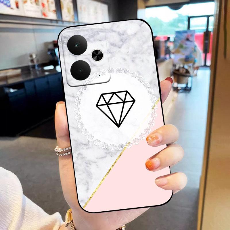 For Realme 14T 5G Case For Realme14T Phone Case Cover RMX5078 Shockproof Silicone Soft TPU Bumper 14 T Protective Matte Shell
