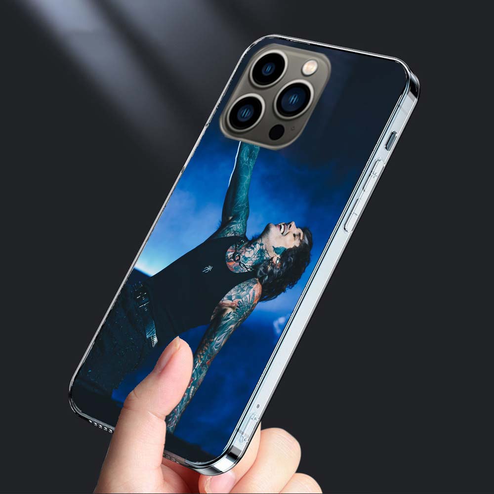 Singer R-Ronnie R-Radke Phone Case For Iphone 16E 15 Pro 14 Plus 17E 16 17 Pro Max Air 11 12 13 Mini Shockproof Capa Cute Cov