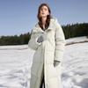 Sancai 2025 Women's Loose Long Goose Down Jacket