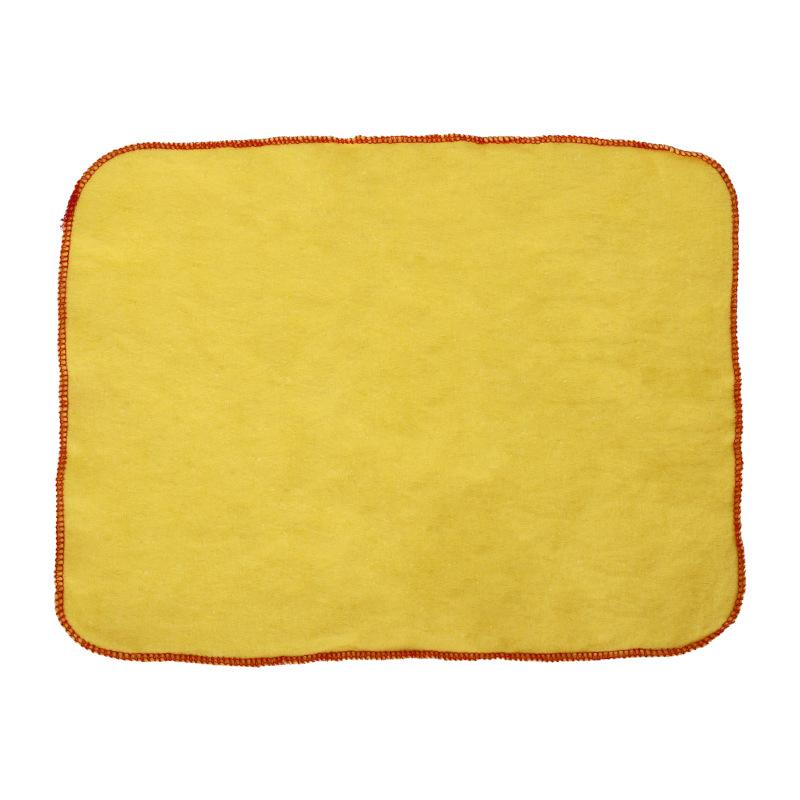 

Polishing cloth, double-sided household cleaning cloth, shoe polishing cloth, fine velvet surface that does not damage leather surfaces жёлтый
