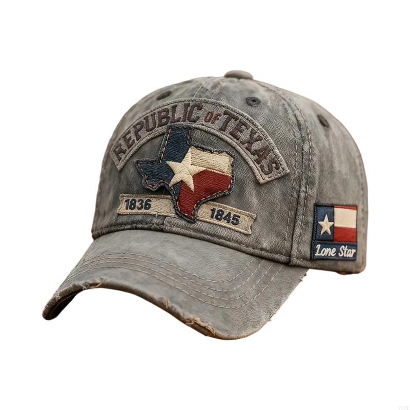 Adjustable Baseball Hat With Embroidered Lettering For Adults Breathable Polyester Fabric Unisex Design Y08E