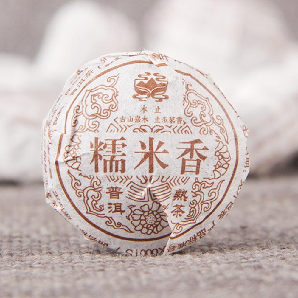 C-PE130 Yunnan Pu'er Tuocha 100g Glutinous Rice Flavor Ripe Black Tea