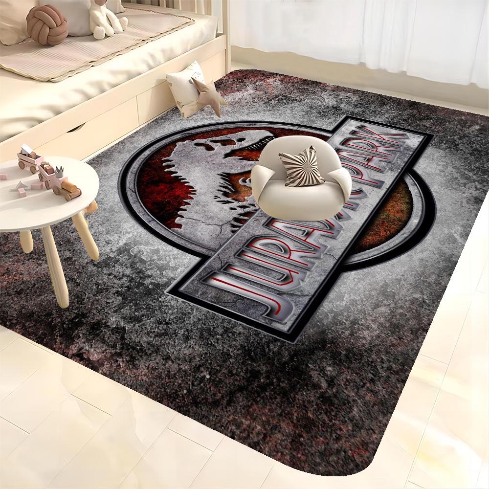 Jurassic Park Room Mats Washable Non-Slip Living Room Sofa Chairs Area Mat Kitchen Alfombra