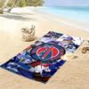 Buffalo Bills Players Print Beach Towel, Large Soft Quick Dry Towel for Beach Camping Swimming