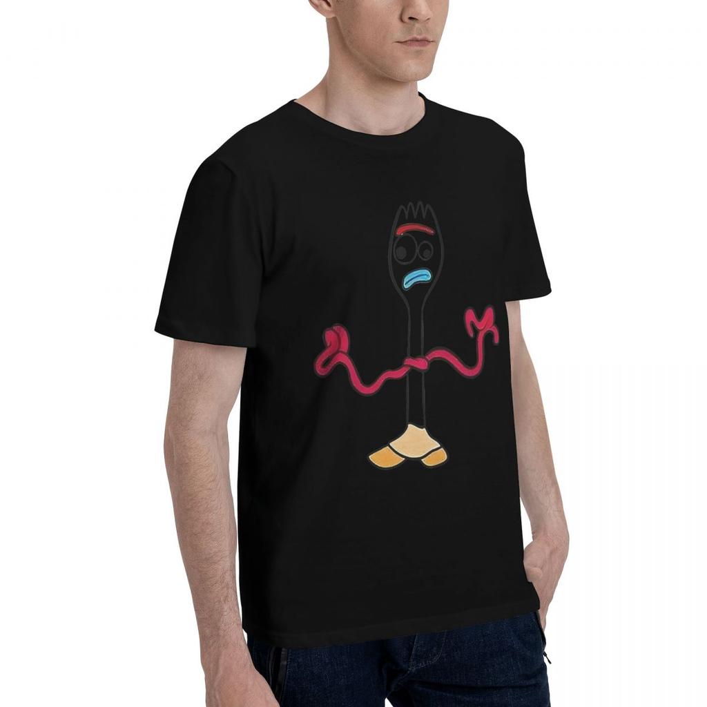 Toye Storey 4 Forky 100 Cotton Casual Breathable Confortable Cute Funny TShirt For Men Mens Wear
