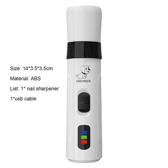 Brusky na psí nehty Bass Nízké vibrace USB dobíjecí elektrické nůžky Kočičí tlapky