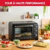 Four électrique - moulinex - optimo ox464811 - 33 l - 6 modes de cuisson - noir
