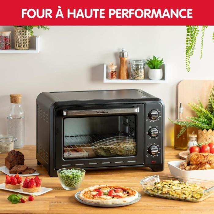 Four électrique - moulinex - optimo ox464811 - 33 l - 6 modes de cuisson - noir