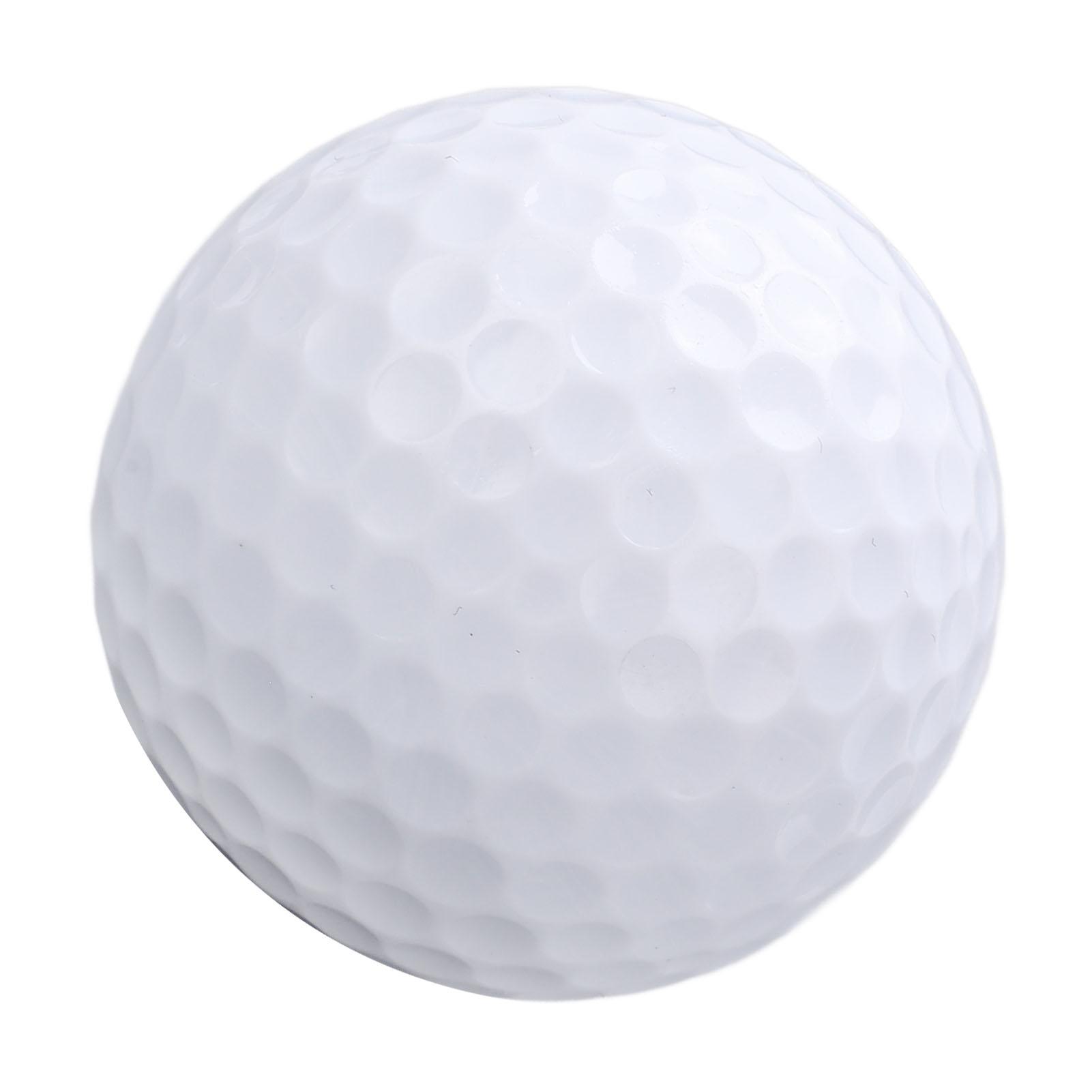 

2 Layers Golf Floating Ball Float Water Range Outdoor Sports Golf Practice Training Balls White