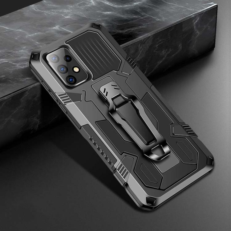 For Samsung Galaxy A52 5G Armor Warrior Shockproof PC + TPU Protective Case(Coffee) For Samsung Galaxy A52 5G чёрный