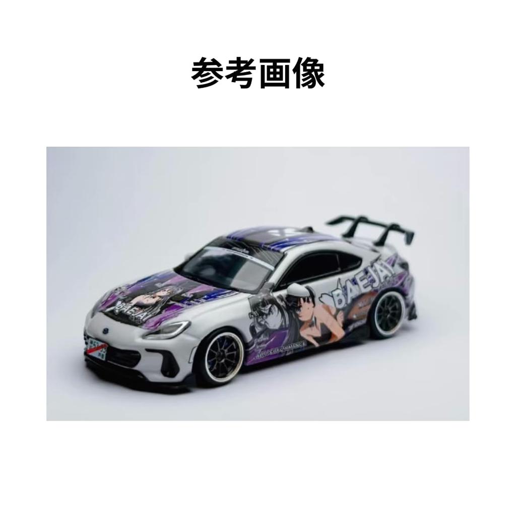 Scale Decal Itasha Sponsored Miniature Car Custom 1/64 D-300