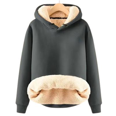 Gepolstertes und verdicktes, lockeres, warmes Kapuzensweatshirt für Herren