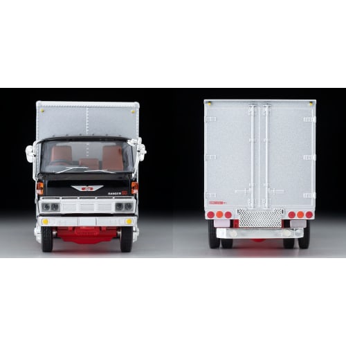 Tomytec Tomica Limited Vintage Neo 1/64 Scale LV-N243b Hino Ranger KL545 Panel Van (Black) - Finished