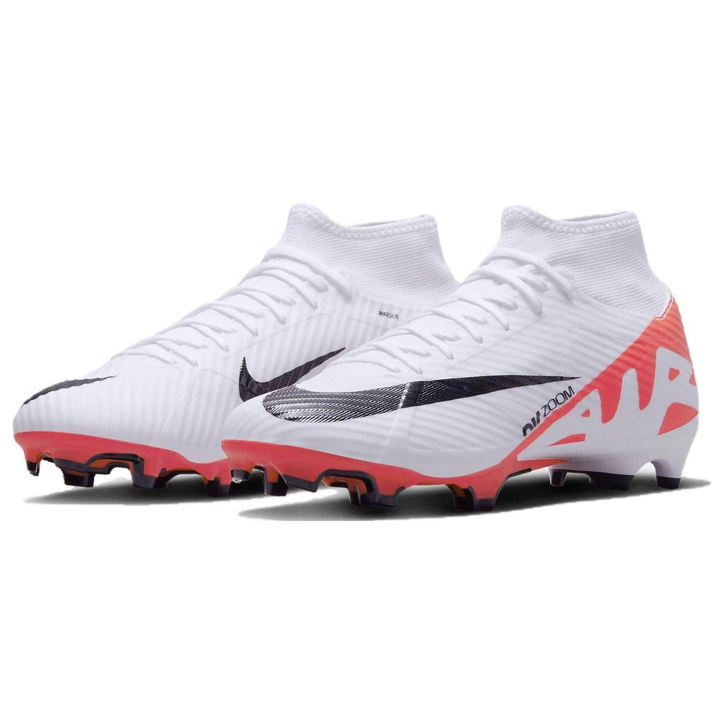 Nike Zoom Mercurial Superfly 9 Academy MG Ready Pack Unisexové kopačky Bílá Jasně karmínová Černá DJ5625-600