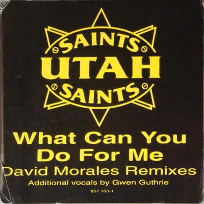 12inch Record UTAH SAINTS - What Can You Do For Me 4228571031 London Records 1993 US Dance & Electronica Used