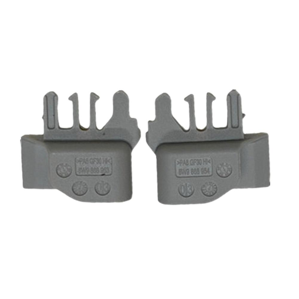 1 Pair Grey Roller Blind Luggage Cover Clip 8W9868953 8W9868954 For A4 For A6 For Q7 For Touareg Car Interior Accessories