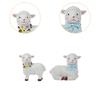Sheep Statue Garden Accessories Flower Pot Decoration Decorative Craft DIY Gifts Landscape Ornament for Outdoor Flowerpot
