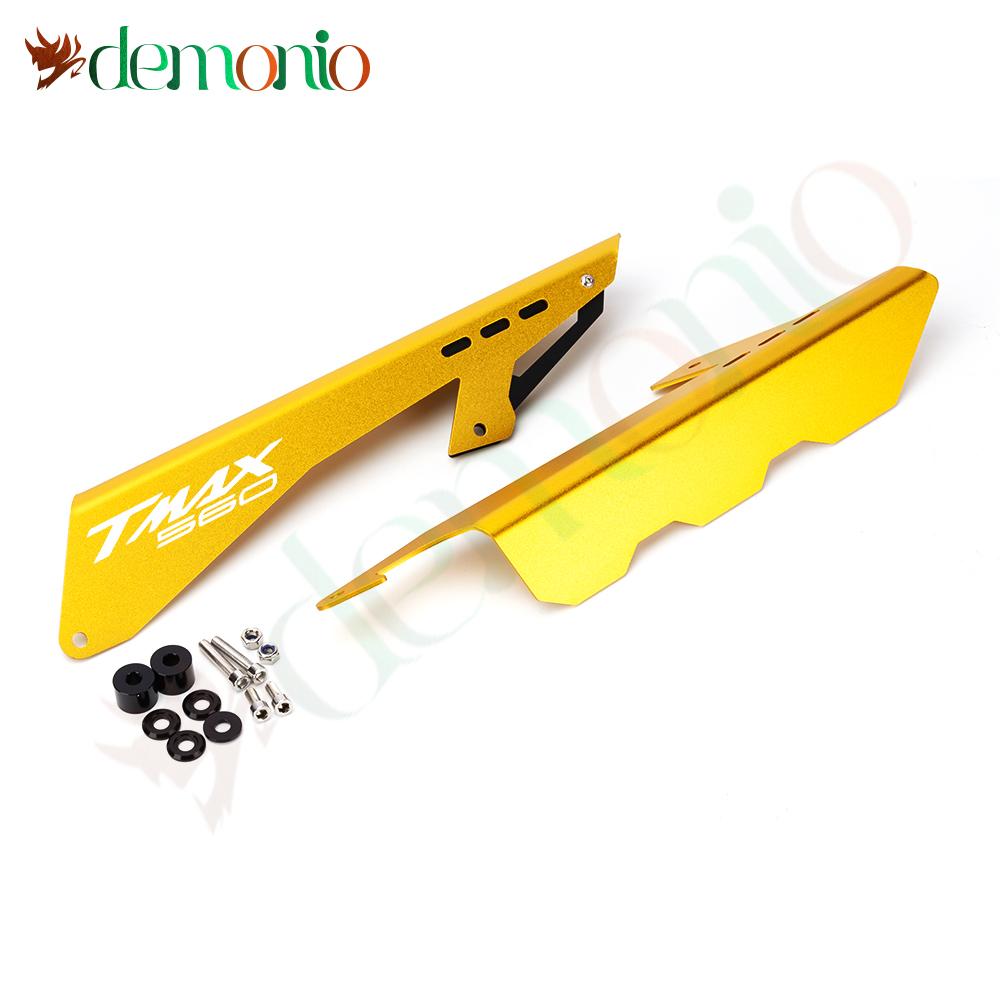 Motorcycle Accessories Chain Guide Guard Cover Protector For YAMAHA TMAX530 TMAX560 T MAX 530 T-MAX 560 TMAX DX SX