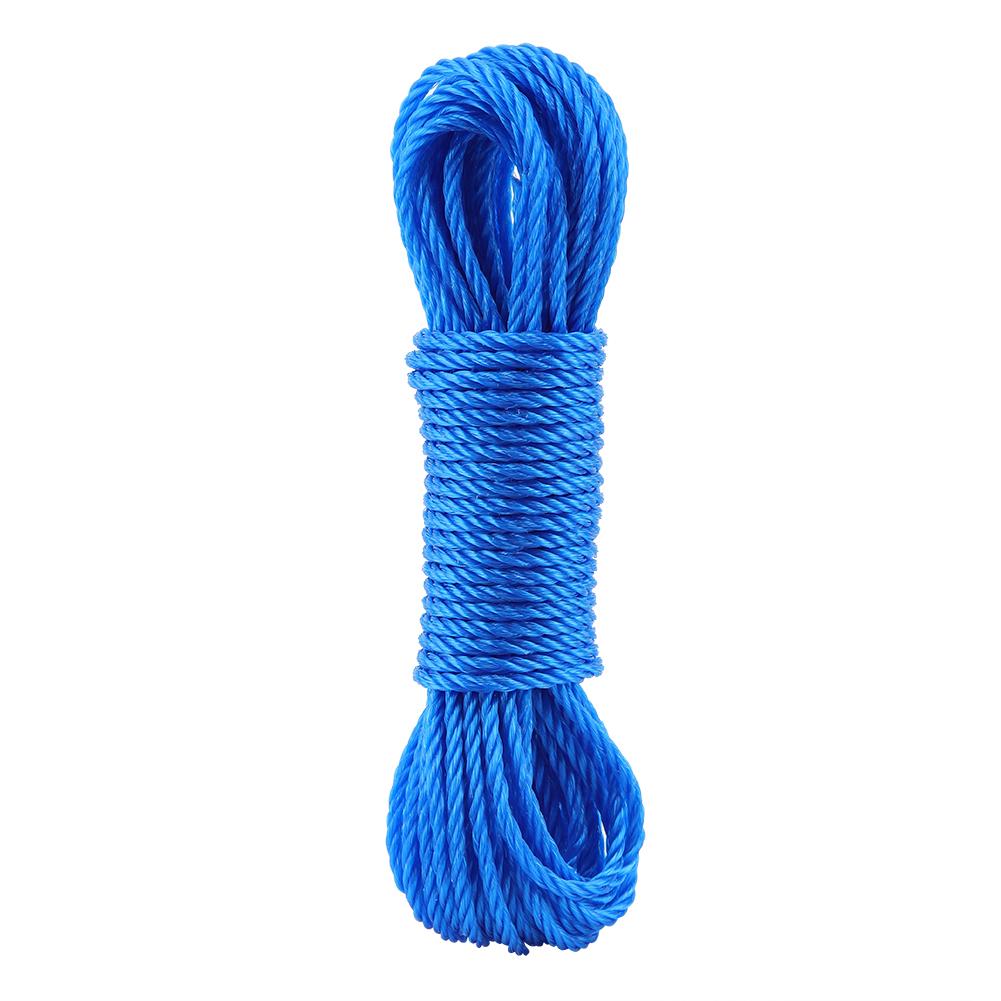 10m Gardening Garden Rope Nylon Rope Climbing Rope Traction Rope Tying Rope;Orange: